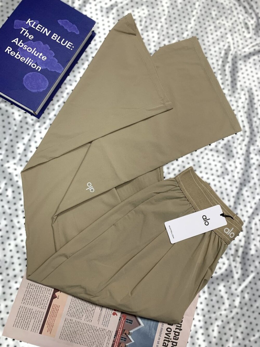 Alo Yoga Gravel Casual Suit Up Pants🙌Athleisure Office Travel Daily🥨Regular - Picture 2 of 11